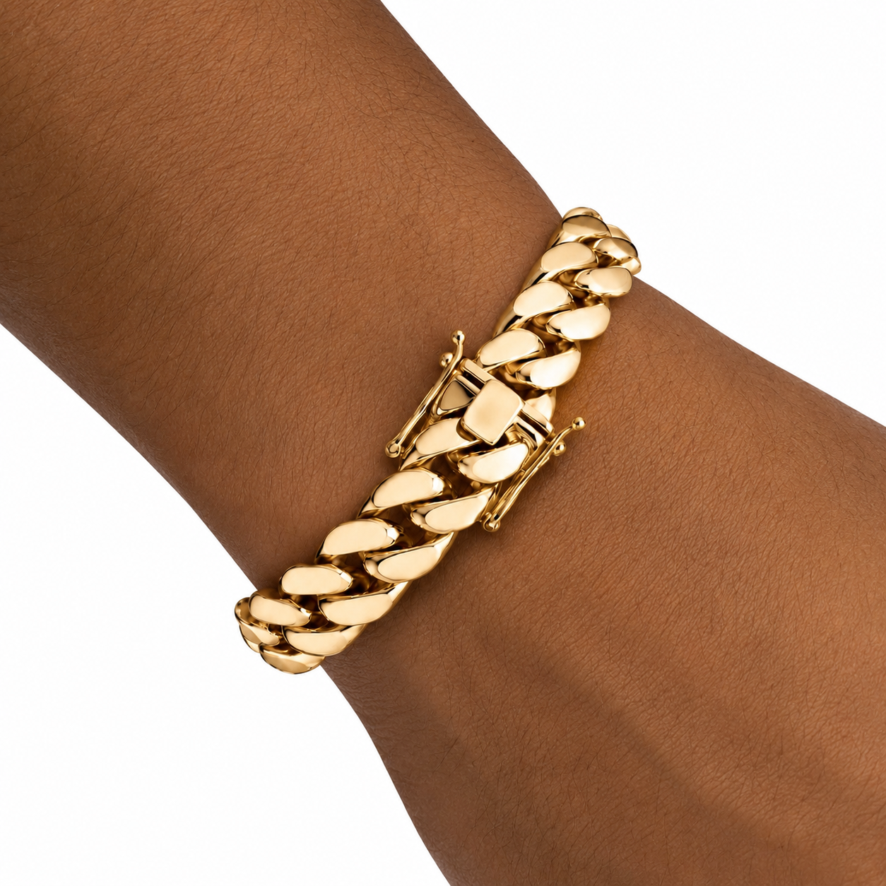 .950 Silver Cuban Link Bracelet