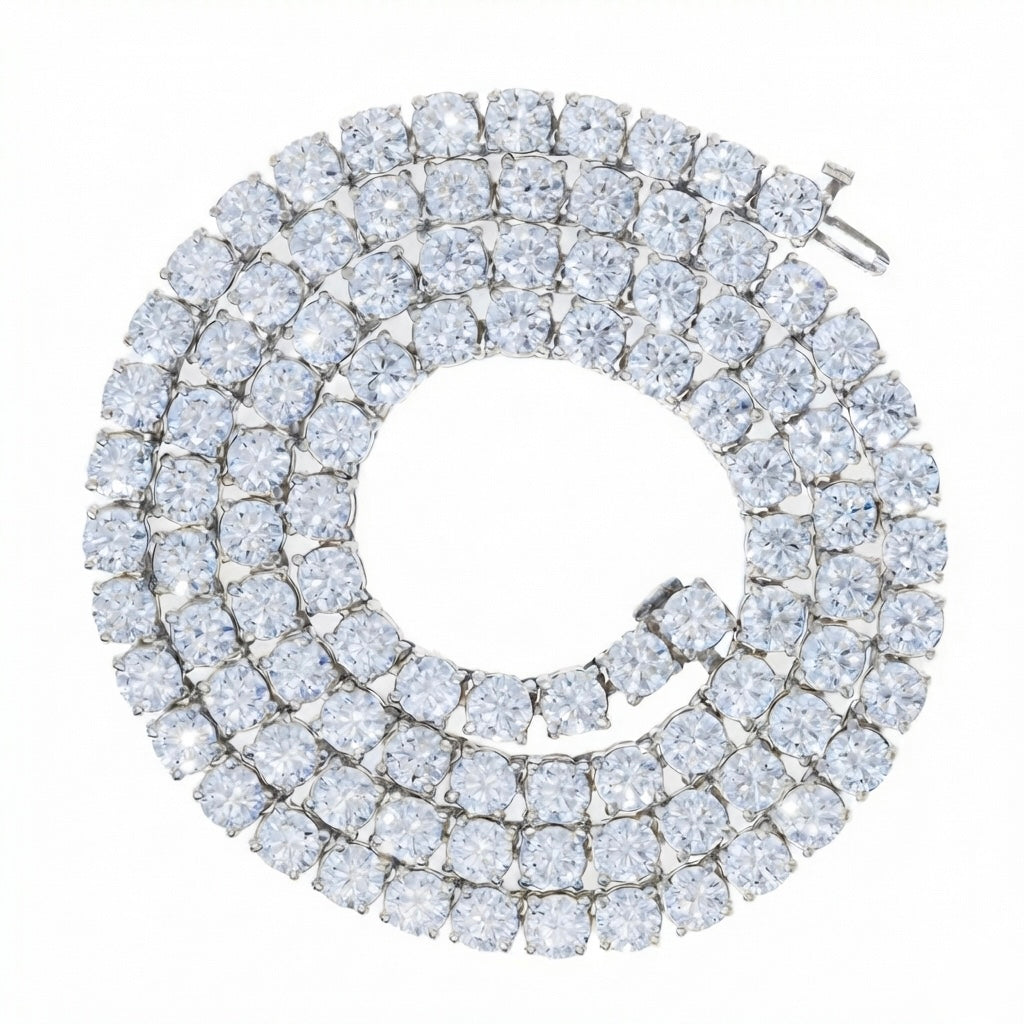 14kt Lab Diamond Tennis Chain
