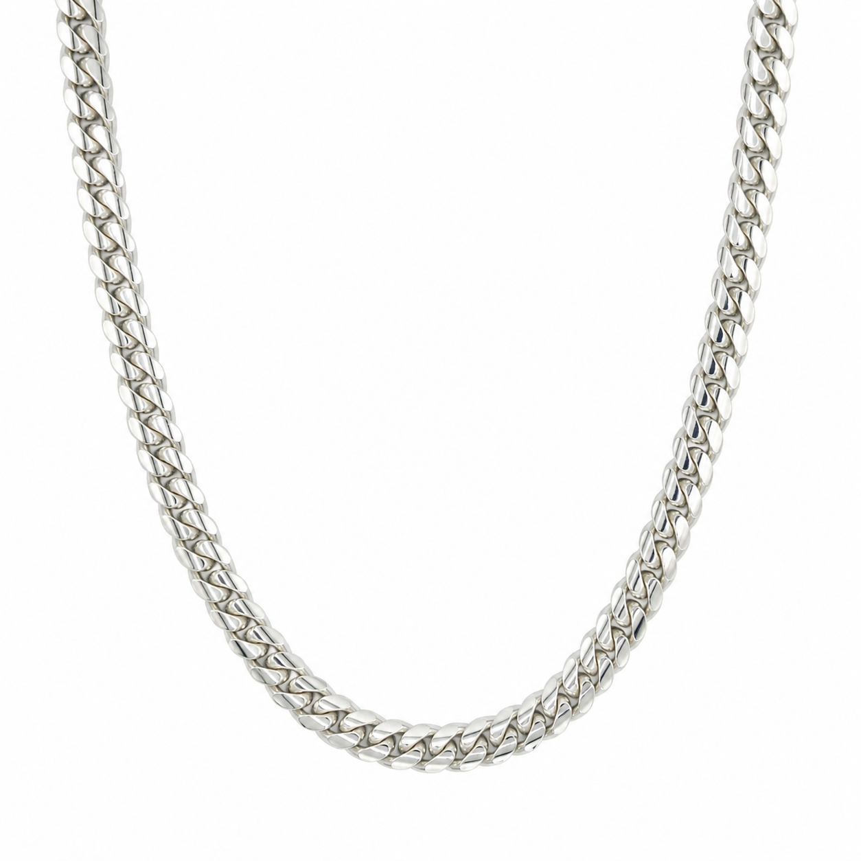 .950 Silver Cuban Link Chain