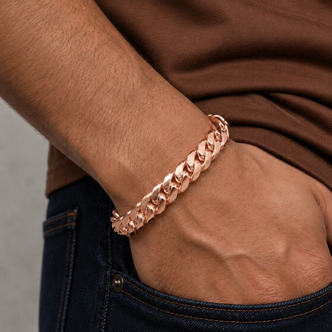 14kt Gold Cuban Link Bracelet